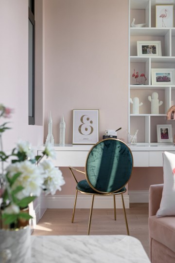 奢華大氣風格兩居室裝修效果圖