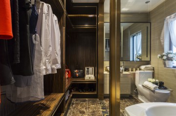 現代輕奢風格三居室裝修效果圖