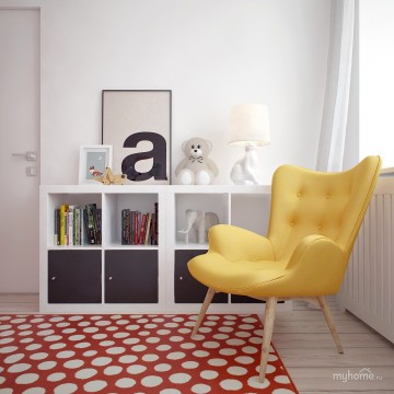 現代小清新風格50平公寓裝修效果圖