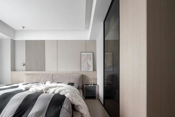 138㎡極簡設計，品質生活的藝術演繹。