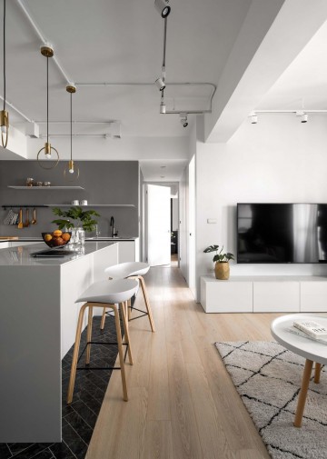 137㎡意式極簡，簡而非凡。