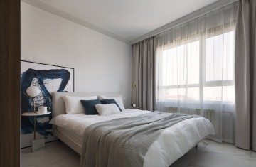 128㎡意式極簡宅 ，打造明晰極簡風(fēng)格