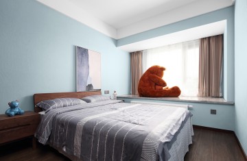 122㎡沉穩(wěn)簡約現(xiàn)代風(fēng)，盡顯松弛有序