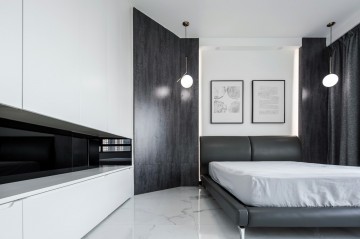 現代簡約風效果圖-沈陽龍坤裝飾