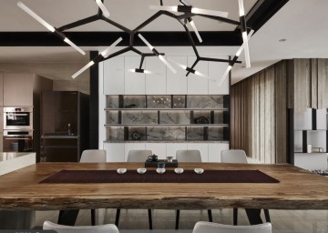 現代簡約風格的裝修效果圖-沈陽龍坤裝飾