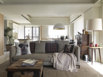 現代簡約風格的案例賞析_沈陽龍坤裝飾