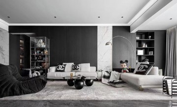 2024簡約風格設計案例_沈陽裝修公司_沈陽舊房改造_龍坤裝飾