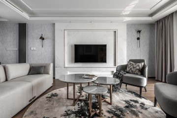 沈陽舊房改造_簡約風格設計案例_沈陽裝修公司_龍坤裝飾