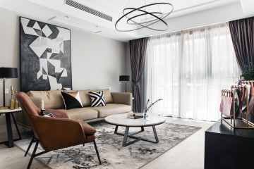 沈陽老房翻新_簡約風格設計案例_沈陽裝修公司_龍坤裝飾