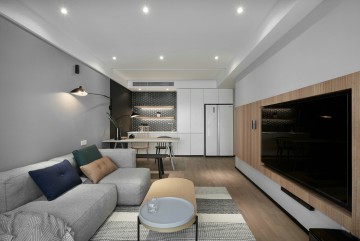 105㎡簡約又時尚，向往的美好生活。