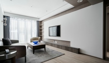 老房翻新_現代簡約案例_沈陽裝修_龍坤裝飾