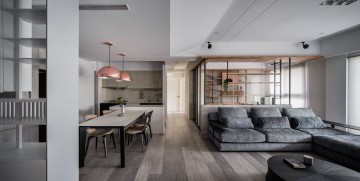 老房翻新_現代簡約案例_沈陽裝修_龍坤裝飾