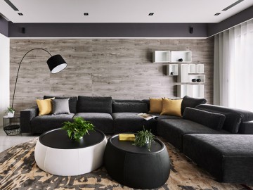 龍坤裝飾｜沈陽158㎡極簡平層，平靜的棲居之所