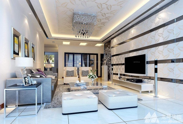 客廳貼壁紙價格和效果介紹 客廳貼壁紙價格和效果介紹