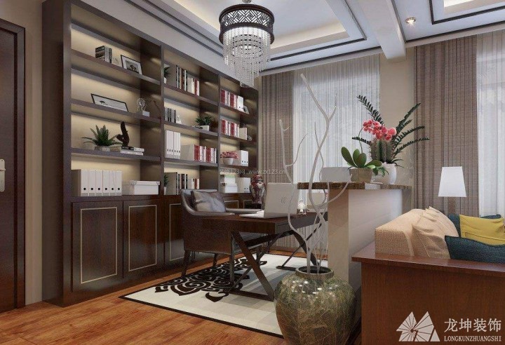 新中式書柜特點和使用效果介紹 新中式書柜特點和使用效果介紹